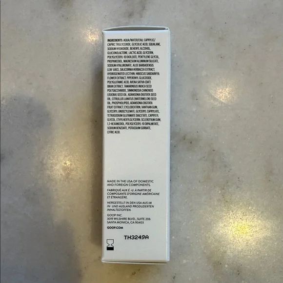 NIB GOOPGLOW Dark spot Exfoliating Sleep Milk . 1.0 Fl oz